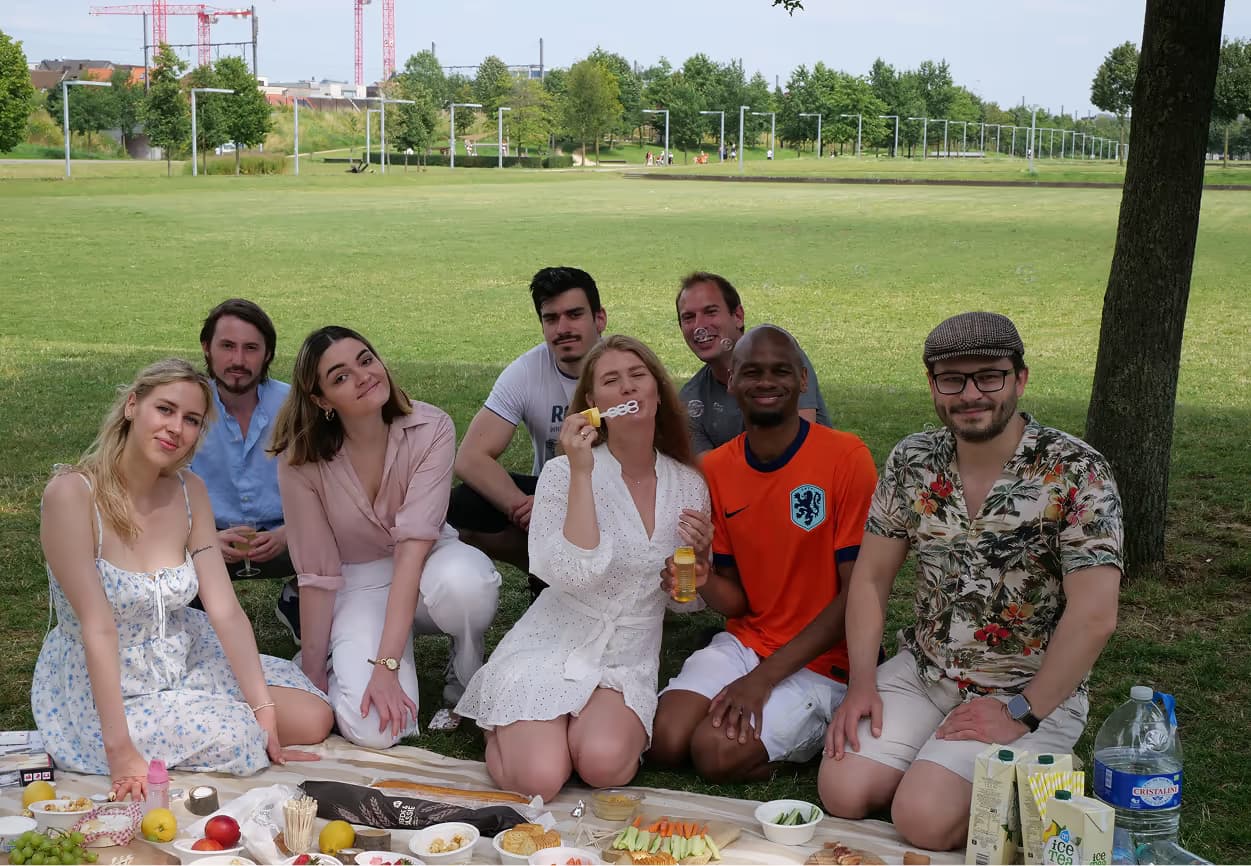 House of co team and residents